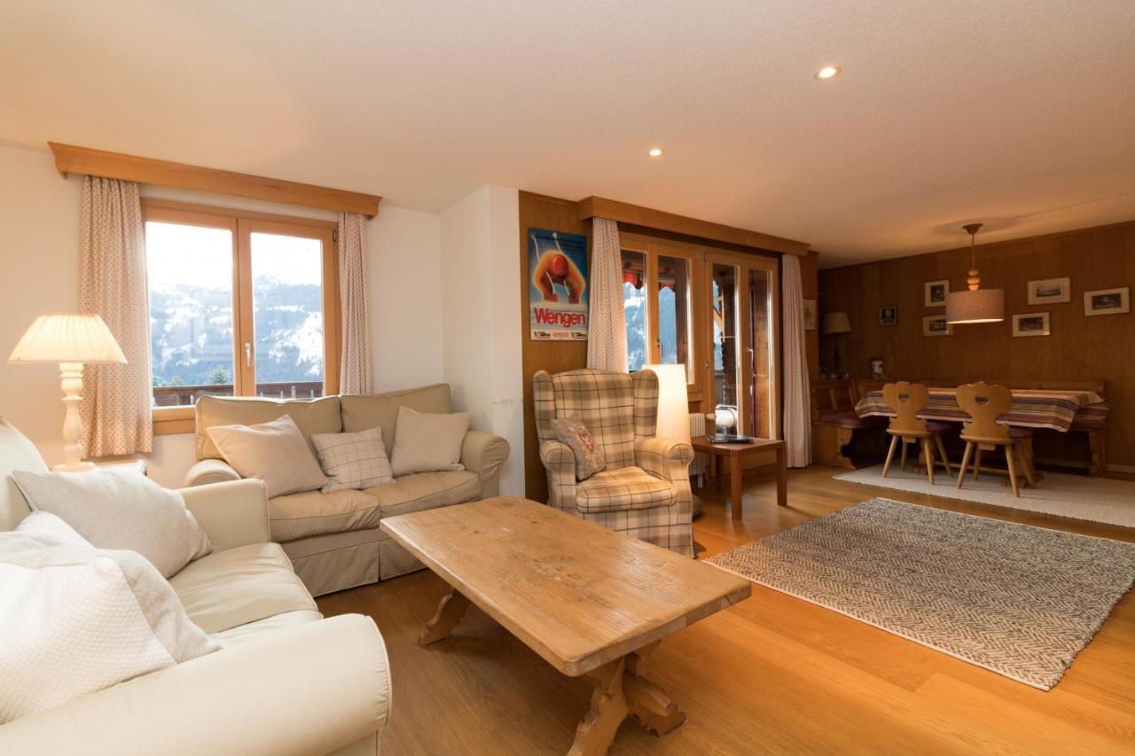 Chalet Eigersunne 2 Wengen Exterior foto