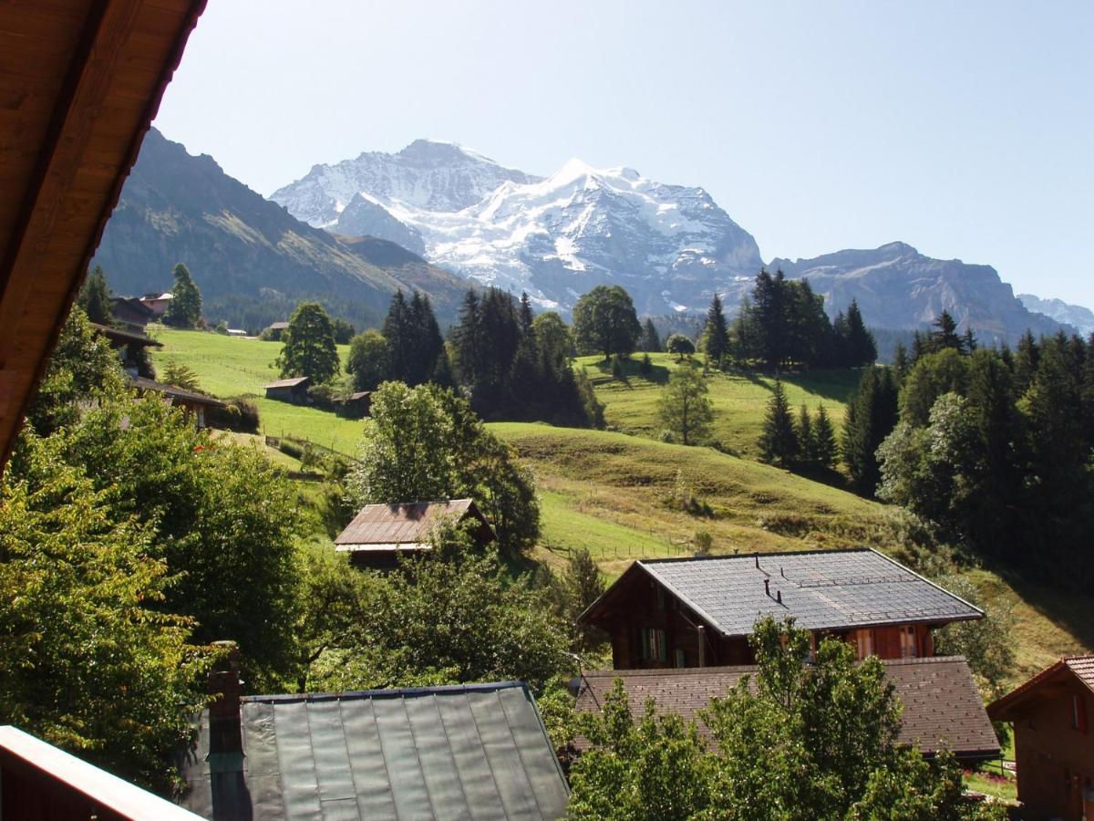 Chalet Eigersunne 2 Wengen Exterior foto