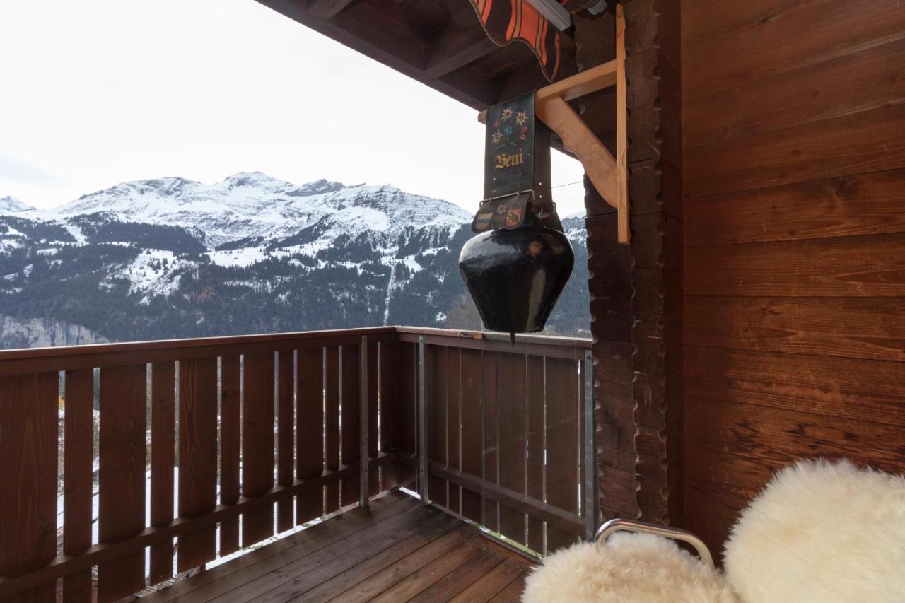 Chalet Eigersunne 2 Wengen Exterior foto